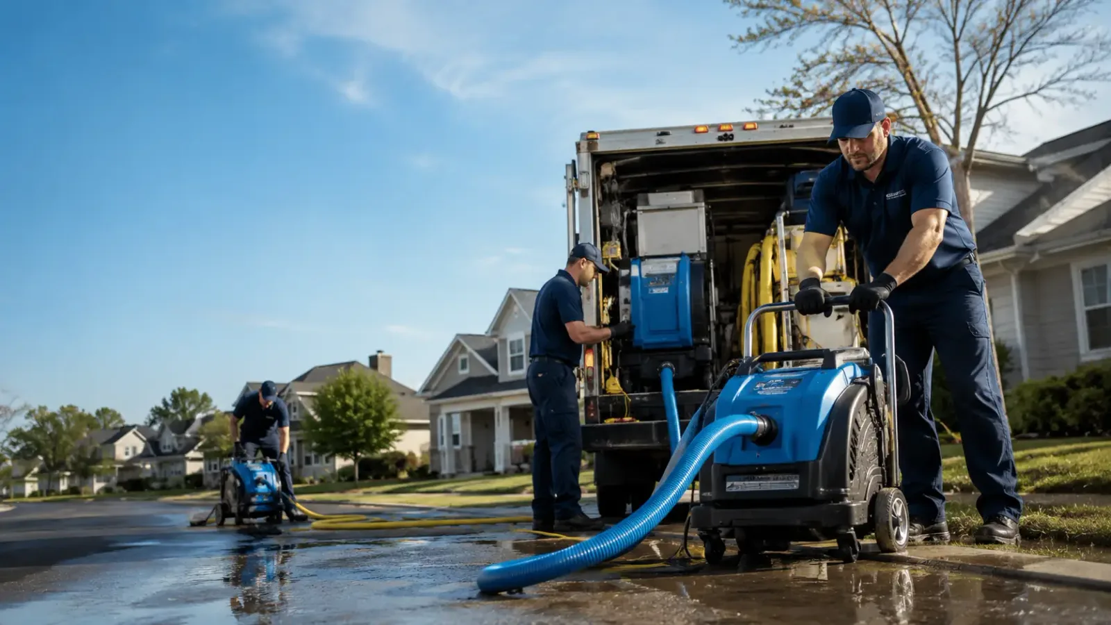 Flood Damage Cleanup in Grand Chain, IL
